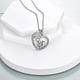thumbnail image 4 of Collar de niña y caballo para niñas Joyas de caballos de plata esterlina Regalos de caballos para mujeres 18quot; Bdliv Feliz Sencillez, 4 of 5
