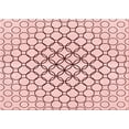 thumbnail image 1 of Ahgly Company Machine Washable Indoor Rectangle Transitional Pink Bubble Gum Pink Area Rugs, 6' x 9', 1 of 7