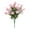 Pink, variant on Blue Small Daisy Artificial Flower Bouquet With Realistic Design, 7 Forks And Silk Material For Home Decor, Wedding Photography And Table Centerpiece, 14.57X9.84X3.45In, 0.10Lb