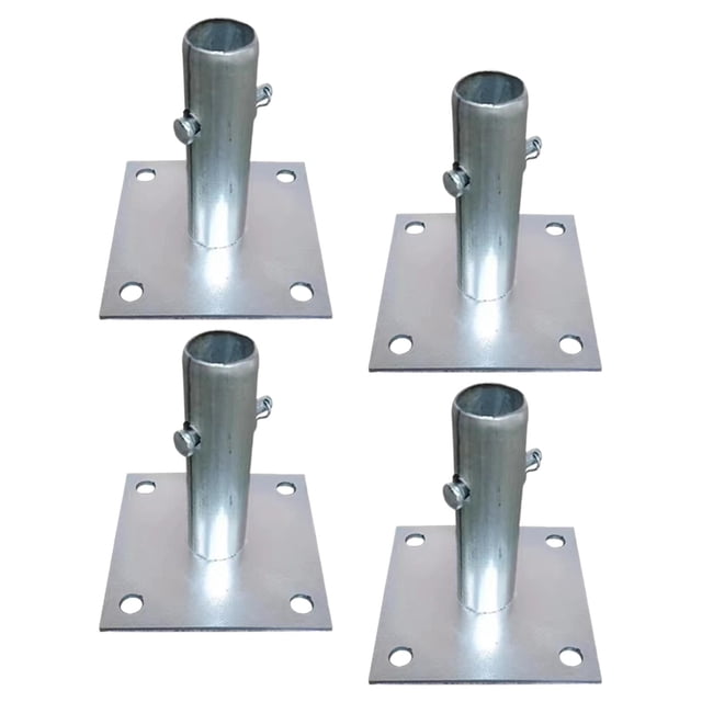 Shengyu 4 Pcs Plaques de Base Échafaudage 12x12cm Pièces de Rechange Installation Facile Accessoires