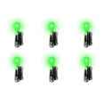 thumbnail image 1 of Caña de pescar Luz que cambia de color Punta LED Inducción Pescado Mordedura Alarmas Verde, 1 of 2