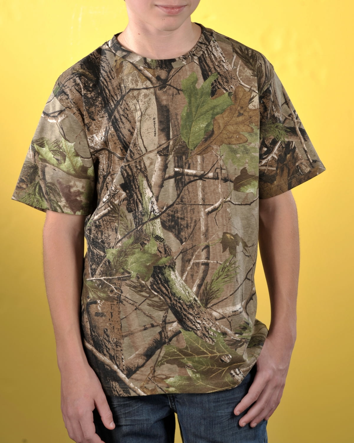 The Youth Realtree Camo T-Shirt - APG - M - Walmart.com - Walmart.com
