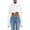 White, variant on 2024 Womens Button Down Shirts Dress Shirts Long Sleeve Blouses for Various Occasions