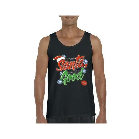 MmF - Men's Tank Top for Men, up to Men Size 3XL - Christmas Dear Santa