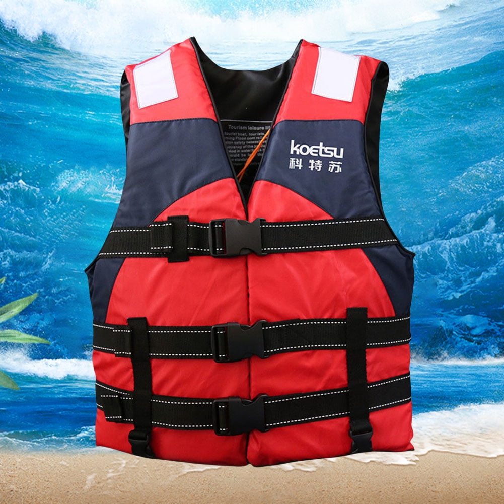 BLEEUS Portable Swim Swimming Life Vest Reflective Life Vest For Boating Fishing Water sports supplies