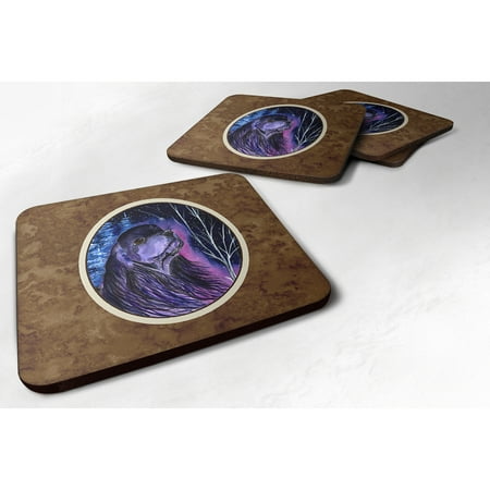 

Carolines Treasures SS8385FC Starry Night Cocker Spaniel Foam Coaster Set of 4 3 1/2 x 3 1/2 multicolor