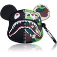 thumbnail image 1 of Compatible con funda Airpods de 3.ª generación, funda de silicona para AirPods de 3.ª generación (Cute Shark)., 1 of 5