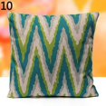 thumbnail image 1 of PENGXIANG Housse de Coussin Décorative en Coton Lin à Fleurs Géométriques Vintage, 1 of 9