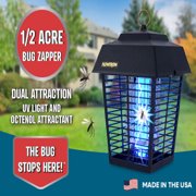 Flowtron Replacement Durable Top Cover for Indoor & Outdoor, Waterproof, Bees Zapper, Single Piece, Black, 1 Count