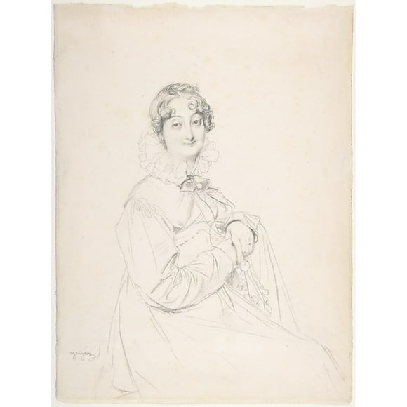 Comtesse Turpin de Criss̩ Poster Print by Jean Auguste Dominique Ingres (French, Montauban 1780 �1867 Paris) (18 x 24)