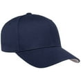 thumbnail image 3 of Flexfit/Yupoong Cotton Twill Fitted Cap XX-Large, Navy, 3 of 5