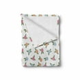 thumbnail image 2 of Rose Soft Flannel Fleece Throw Blanket, Multicolored Blooming Roses in Pink and Peach Tones Simplistic Sketch Spiral Petals, Cozy Plush for Indoor and Outdoor Use, 50" x 70", Multicolor, by Ambesonne, 2 of 6