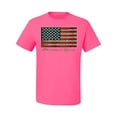 thumbnail image 2 of Wild Bobby, American Game Flag Baseball Bat, Sports, Men's Graphic Tees, Neon Pink, 4XL, 2 of 3