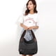 thumbnail image 5 of Bolsos tipo hobo, bolsos cruzados de lona para mujer, bolsos tipo tote casuales de color sólido, 5 of 5