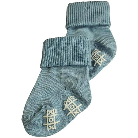 

Tic Tac Toe - Baby Boys Triple Roll Sock 36986-6-12Months (blue)