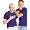 Hanes Beefy-T Unisex Short Sleeve T-Shirt Purple XL
