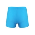 thumbnail image 2 of TiaoBug Kids Boy Girl Low Rise Shorts Active Yoga Dance Bottoms Swimming Trunks Light Blue 10, 2 of 6