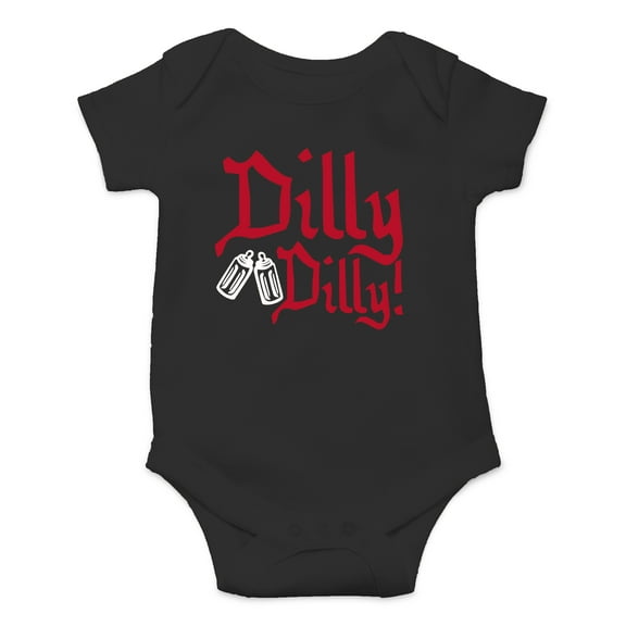 Dilly Dilly - Drinking With Daddy - Drink and Cheers With My Family - Cute One-Piece Infant Baby Bodysuit