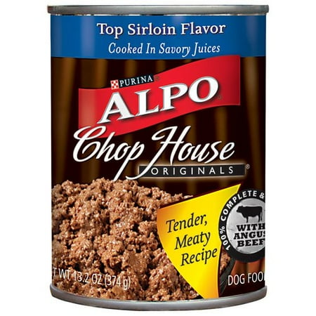 Purina Alpo Chop House Originals Top Sirloin Flavor Dog Food, 13.0 OZ