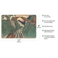 thumbnail image 2 of Nojiri Station - from Sixty-nine Stations of Kiso Road - Vintage Japanese Ukiyo-e Woodblock Print by Hiroshige, Eisen c.1800s - 8 x 12 inch Vintage Wood Art Sign, 2 of 4