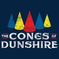 thumbnail image 3 of Cones of Dunshire - Funny TV Show T Shirt - Small - Navy, 3 of 5