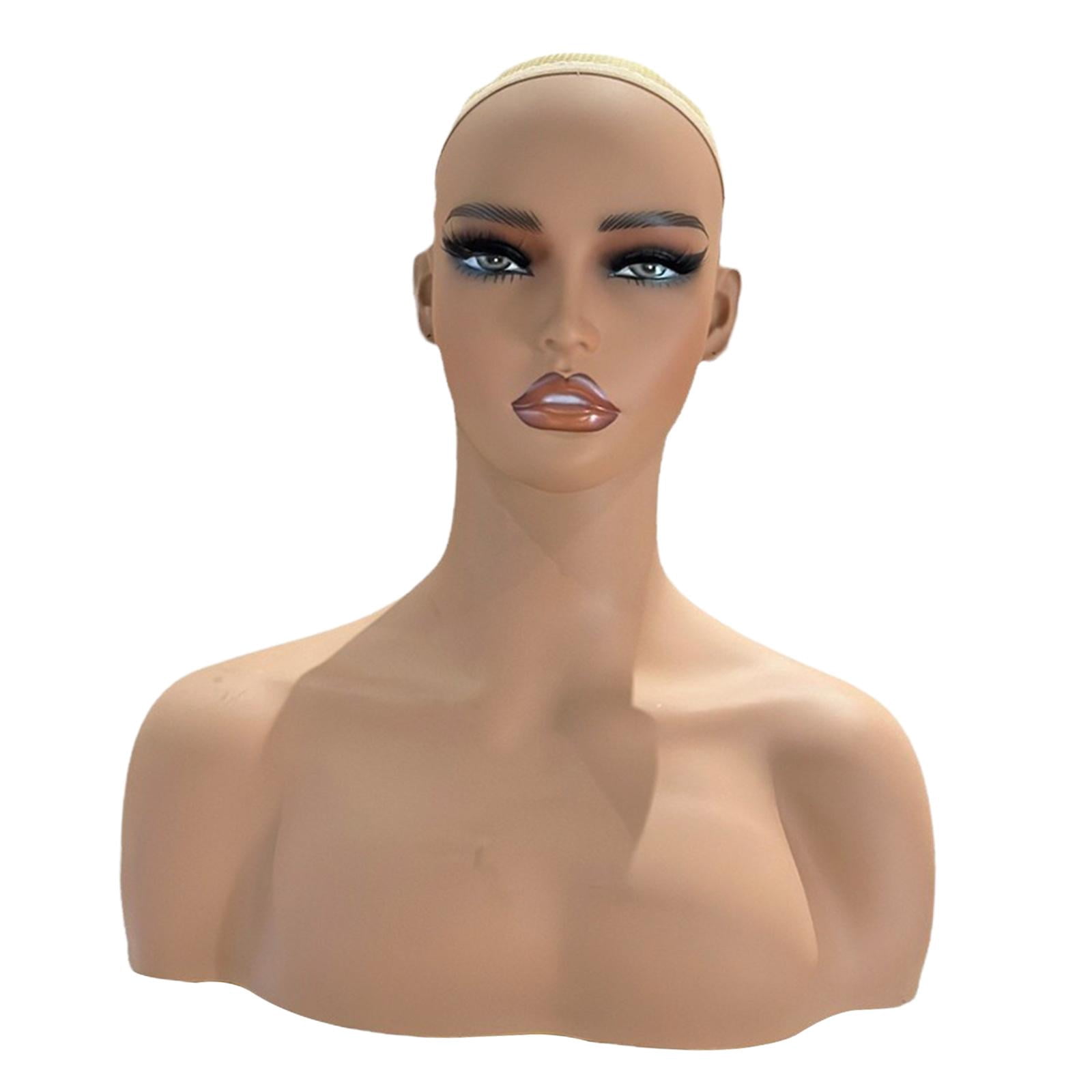 Gazechimp Mannequin Head Professional Multipurpose Holder for Jewelry Earrings