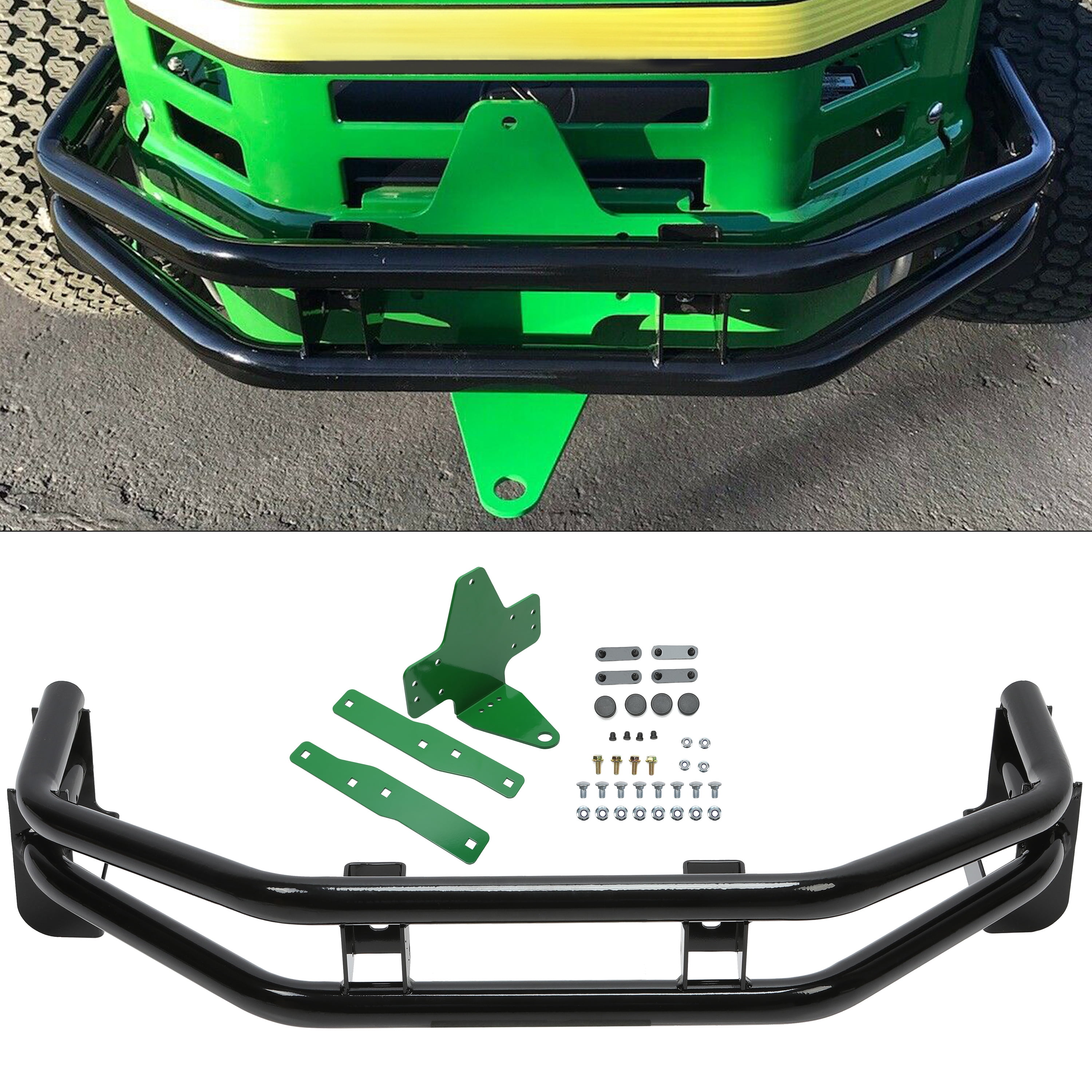 HECASA Rear Bumper Trailer Bar w/ Hitch Kit for ZTrak ZeroTurn Mowers