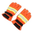thumbnail image 1 of Guante de combate de Bomberos, Guantes Resistentes Al Calor los transpirables de 10.6 Pulgadas de longitudes transpirables., 1 of 7