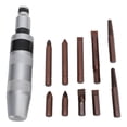 thumbnail image 4 of Juego de destornilladores de impacto de 12 piezas Craftsman Kit CRV Herramientas para el hogar con mango Extractor de tornillos Caja de almacenamiento, 4 of 9