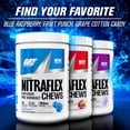 thumbnail image 5 of GAT Sport® Nitraflex® Performance Pre-Workout Chews - Grape Cotton Candy, 30 Servings, 5 of 6