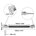 thumbnail image 3 of 2pcs 100mm Universal Car Bumper Lip Splitter Strut Tie Rods Adjustable Splitter Support Rods Carbon Fiber Pattern, 3 of 6