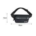 thumbnail image 3 of Riñonera Cuero PU Cgtredaw Fanny Banana Bag para Montañismo Camping Negro, 3 of 6