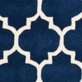 thumbnail image 2 of Safavieh Chatham Dark Blue Contemporary Rug - Round 5', 2 of 3