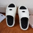 thumbnail image 4 of Rokment Adult Massage Cloud Slippers for Women Men Unisex Acupressure Neuropathy Plantar Fasciitis Relief Shoes Sandals Mat White Size 9, 4 of 6