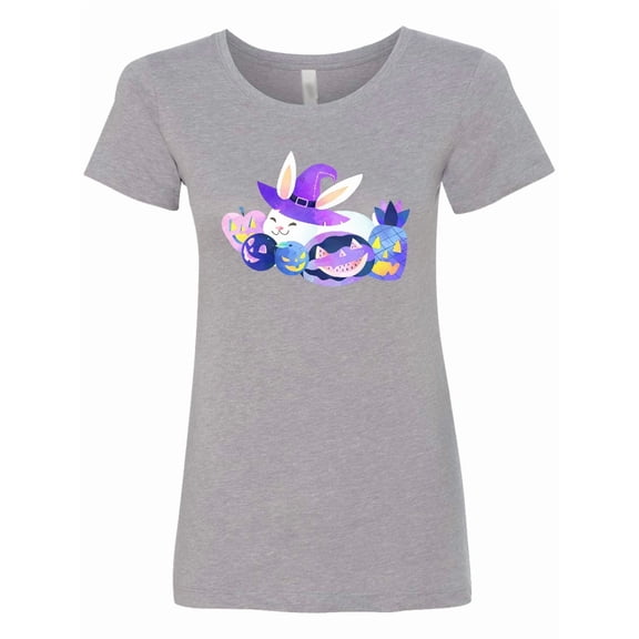 Inktastic Halloween Bunny Women's T-Shirt