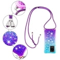 thumbnail image 5 of Funda para Samsung Galaxy S20 Ultra 5G Brillantina Líquida Divertida Reluciente y con Cristales en Movimiento Cuerpo Cruzado con Cordón Ajustable, 5 of 5