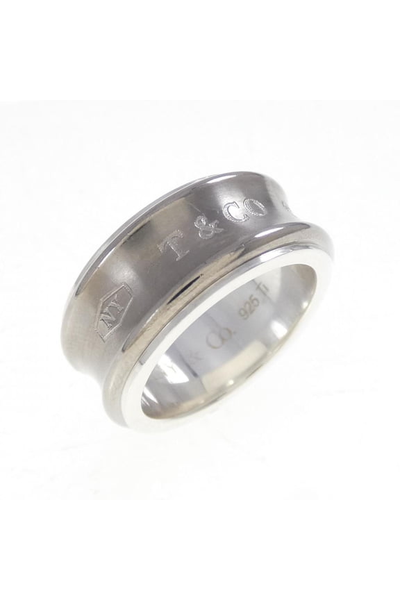 Pre-Owned Tiffany 1837 Galaxy Gray Titanium Ring