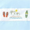 thumbnail image 6 of UAYOTSE Baby Girl Boy Summer Clothes Short Sleeve Tops Embroidery Tee Pattern Tshirt+Vintage Plaid Short Pants Set boys under $5.00(2-3 Years,Light Blue), 6 of 7
