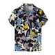 thumbnail image 1 of Camisas De Sport Para Hombre Camisa de manga corta con estampado digital 3d de ocio de tendencia de moda de playa de turismo de vacaciones de verano para hombres (Purple, XL), 1 of 2