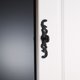 thumbnail image 2 of Hardware Negro de La Manija Muebles Del Armario Del Cajón de de La Perilla Del ón Del pequeña sala de La Aleación Negro 315 Macarena Tirador de Tirador Negro, 2 of 8