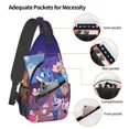 thumbnail image 4 of Cuphead Show Mugman Sling Bag Crossbody Backpack Chest Bags Diagonally Travel Daypack For Women Men Adults Teen, 4 of 8