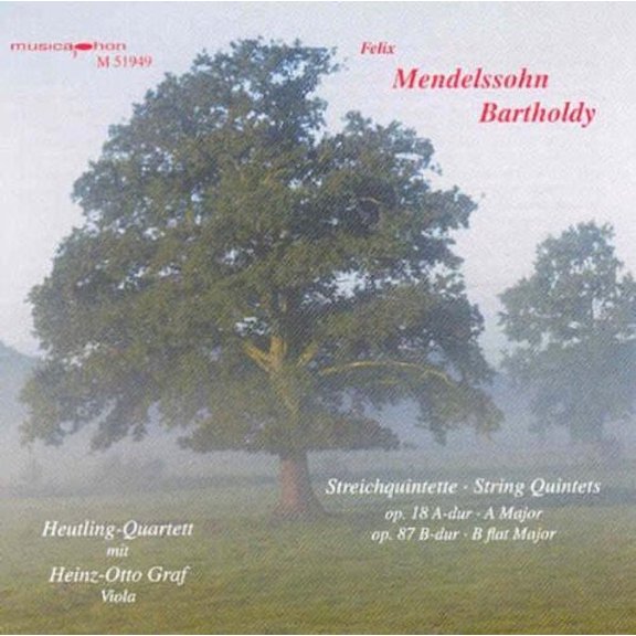 Mendelssohn / Graf / Heutling QRT - STR Quintet - Music & Performance - CD