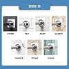 thumbnail image 3 of CHENjy Adhesive Shower Curtain Rod Holder No Drilling Wall Mount Stick On Rod Retainer for Bathroom Tension Rod Holder 3.2*2.83 in, 3 of 4