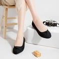 thumbnail image 4 of Women's Wide Width Ballet Flats - Round Toe Office Dressy Casual Shoes, 4 of 6