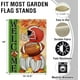 thumbnail image 3 of Bandera decorativa pequeña para jardín, diseño de fútbol de otoño, calabaza blanca otoñal, hojas de arce, decoración exterior para patio, Acción de Gracias, estilo granja, decoración exterior para el, 3 of 8