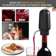 thumbnail image 4 of One-Touch Automatic Wine Decanter Pourer Wine Aeration Aerador Electric Wine Aerator Dispenser, 4 of 7
