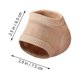 thumbnail image 5 of FELTECHELECTR 2 pares de protectores para talones agrietados, fundas elásticas para talón y calcetines cómodos para el talón., 5 of 6