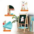 thumbnail image 3 of Ealing Art Easel for Kids Aged 3-8,Double-Sided Height Adjustable Magnetic Whiteboard & Chalkboard,All-in-One Toddler Easel with Paper Roll& Numbers and Other Accessories (Bear), 3 of 6