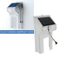 thumbnail image 4 of Doorbell Rain Cover, Doorbell Cover Weatherproof Transparent Plastic Solar Powered  for Home Villa, 4 of 7