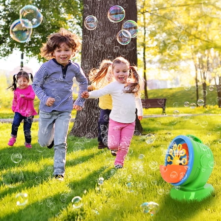 PLAY DAY MEGA BUBBLE BLOWER WITH 12 FL OZ SOLUTION FOR CHILDREN AGES 3 AND UP